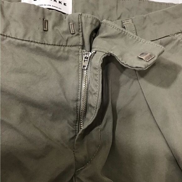 SLVRLAKE Lola Cotton Twill Wide-Leg Pants Size 12 - Picture 7 of 13